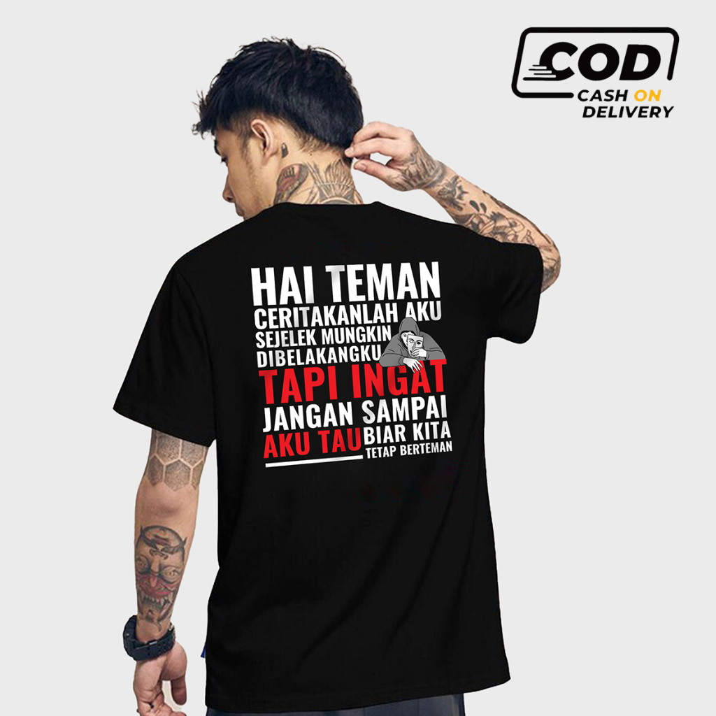 Kaos Kata Desain Bgst Teman 2