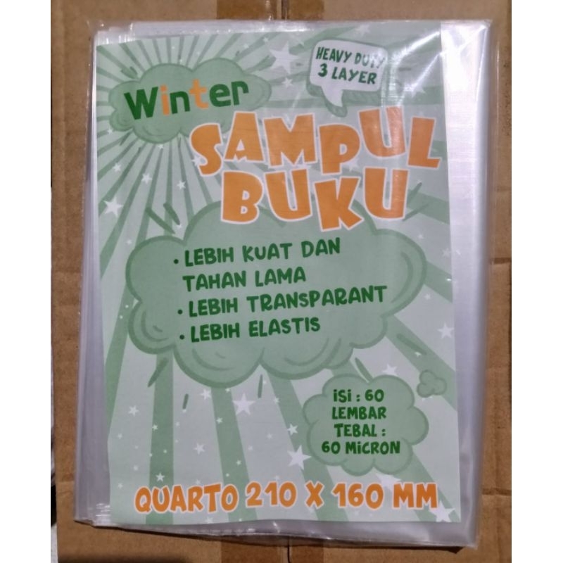 

Sampul plastik kwarto isi 25 lbr, 30 dan 60 lbr