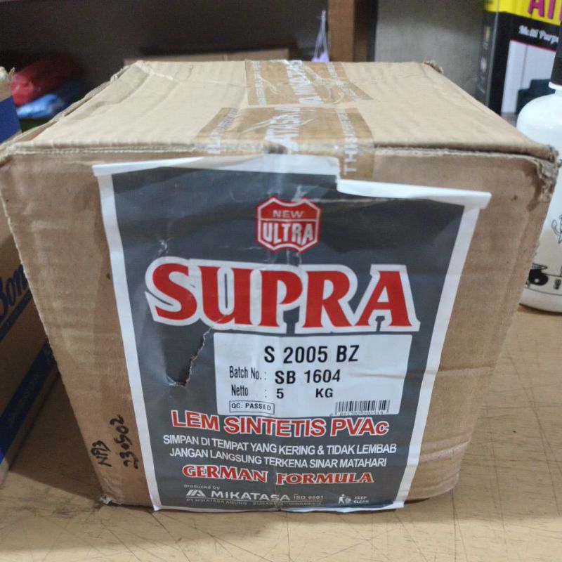 

LEM PUTIH SUPRA ISI 5KG LEM KERTAS HPL KAYU RACOL LEM PVAC ISI BANYAK KENTAL KUAT AWET
