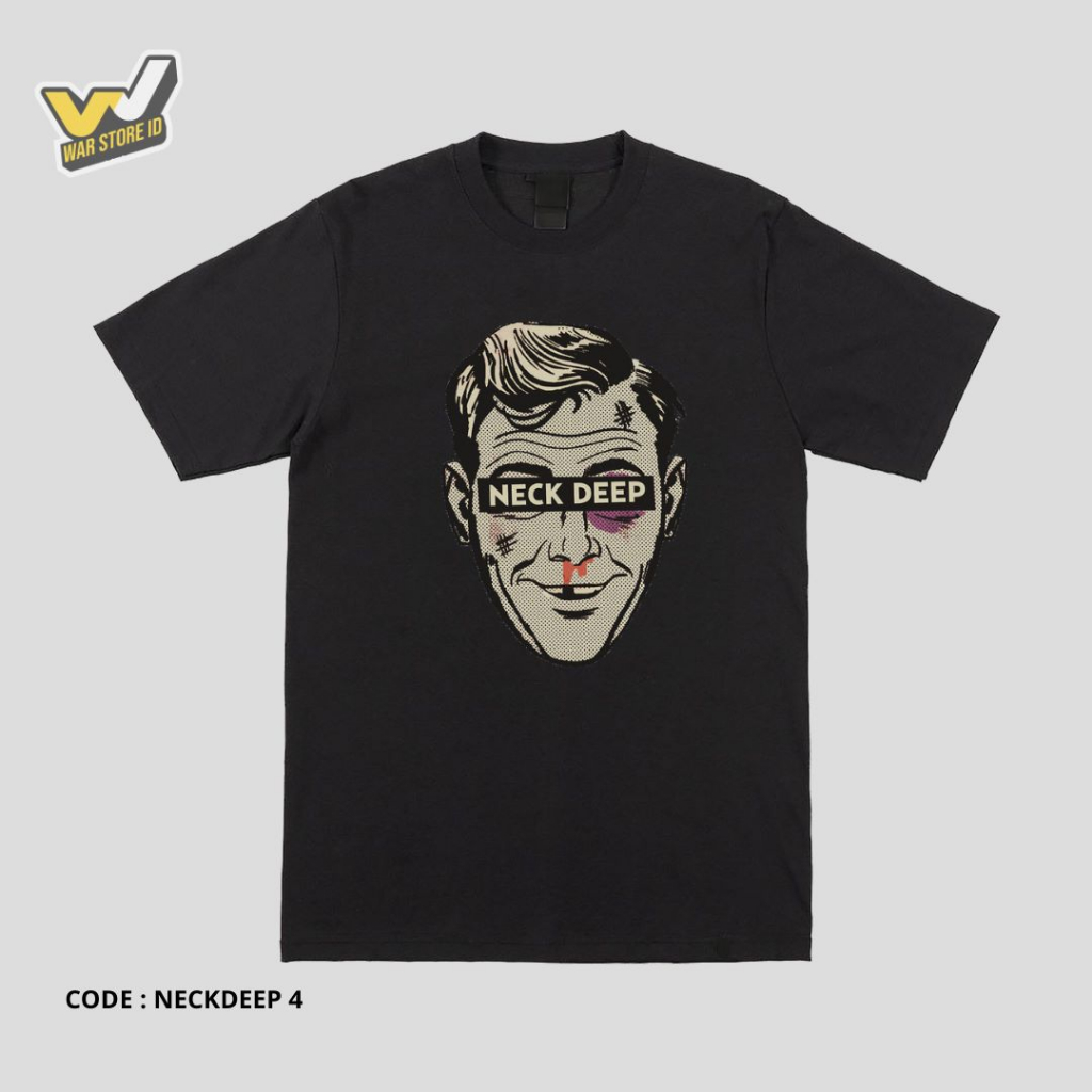 KAOS BAND / Kaos band Neck Deep / Neck Deep / BAJU MUSIK Pop Punk