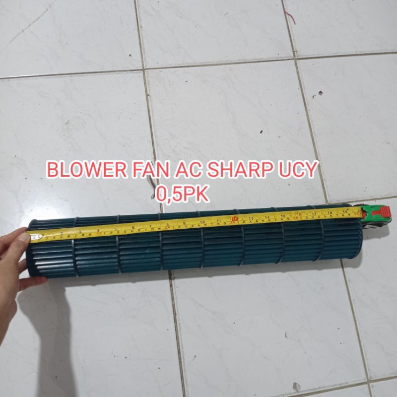 BLOWER FAN INDOOR AC SHARP UCY 0,5-1,5PK ORIGINAL