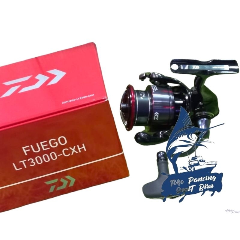 REEL PANCING DAIWA FUEGO LT 3000CXH POWER HANDLE NEW 2023