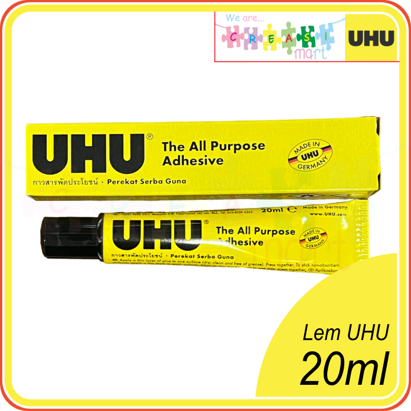 

Lem UHU 20ml Lem Cair Serba Guna All Purpose Adhesive 100% Original