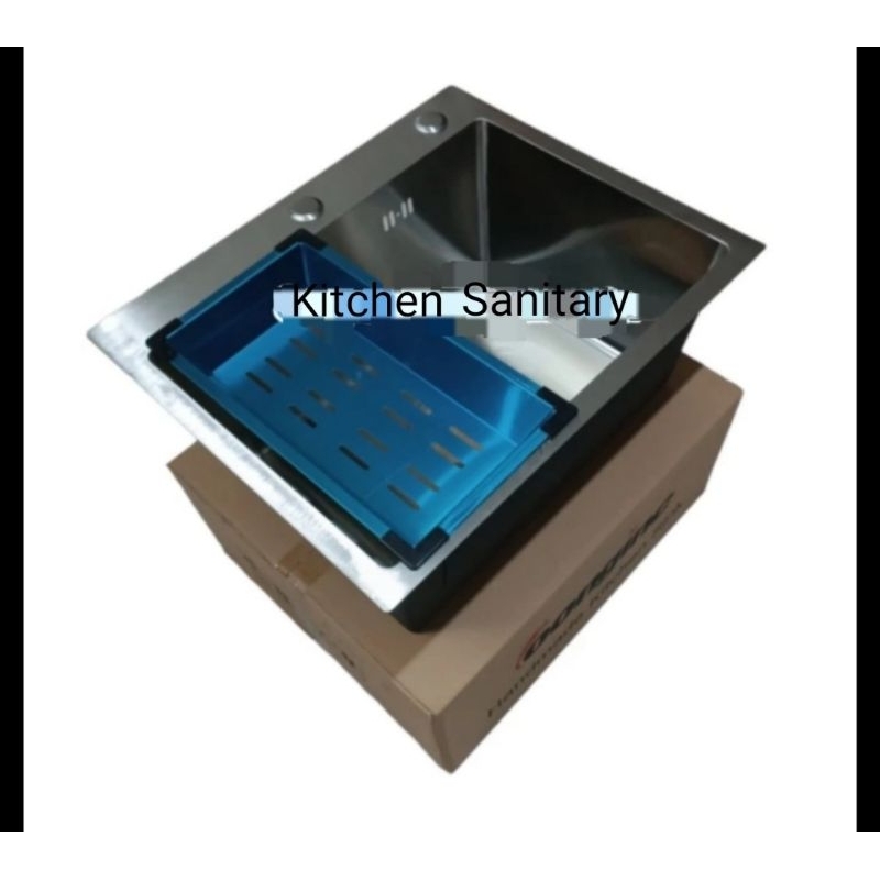 Kitchen sink stainless 5243 SS / Kitchen sink 52x43 stainless