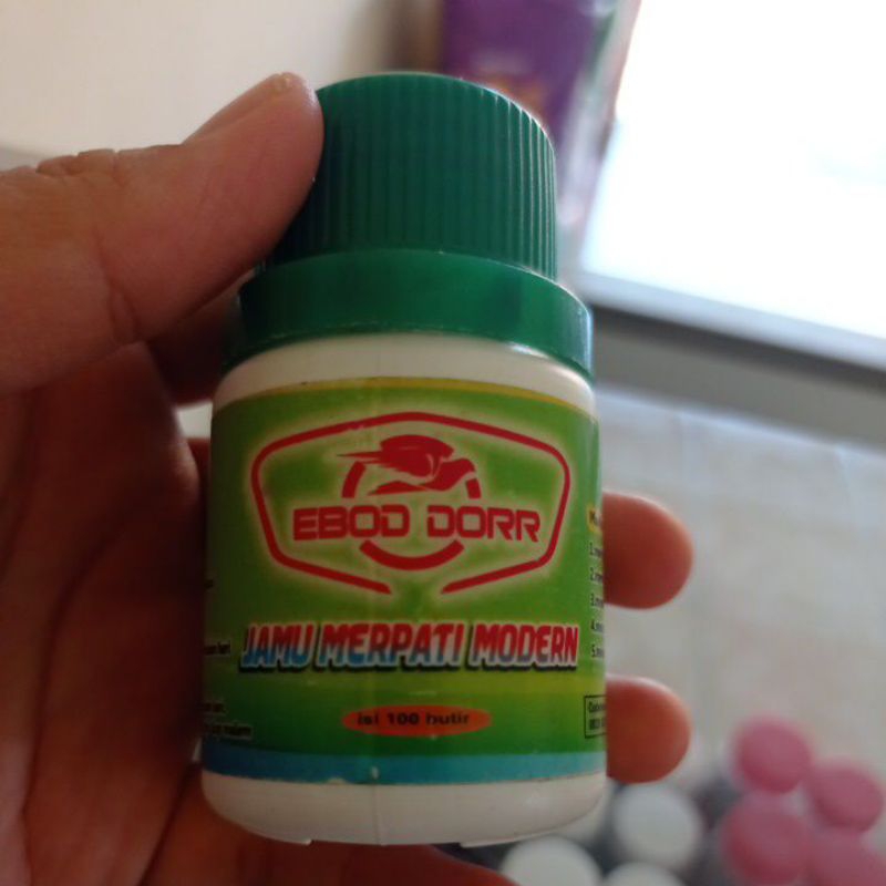 EBOD DORR Jamu Merpati Modern isi 100butir