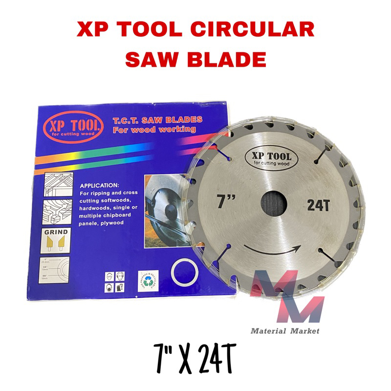 Circular Saw Blade 7” X 24T XP TOOLS - Mata Circular Saw