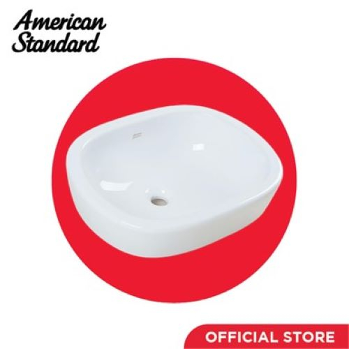 American Standard Wastafel Active Vessel 50cm White (JABODETABEK)