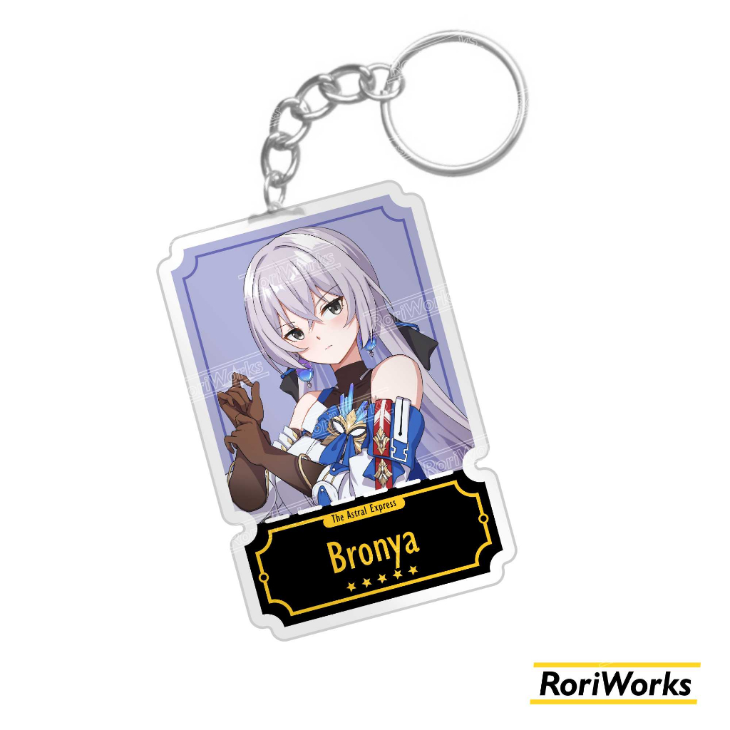 Keychain Anime - Bronya | Honkai Star Rail