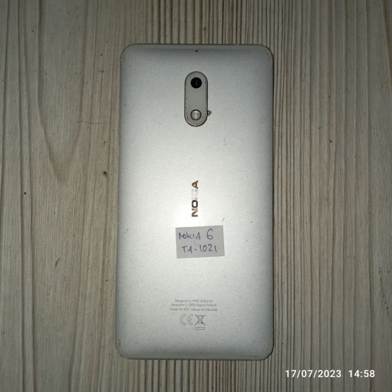Mesin Nokia 6 TA-1021 Normal unit