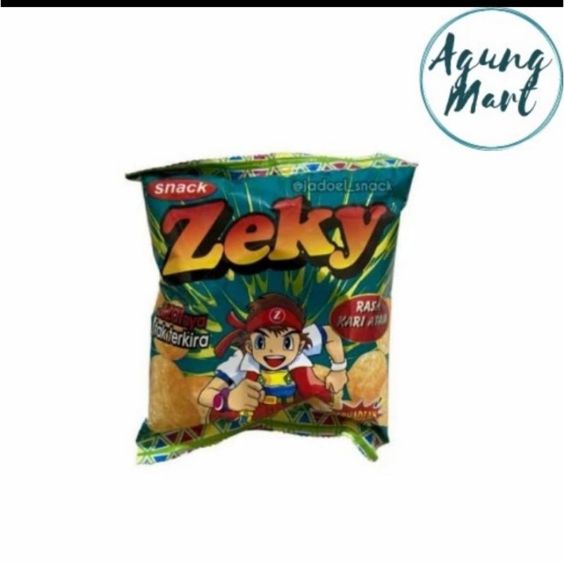 

Zeky Snack Rasa Kari Ayam 7g