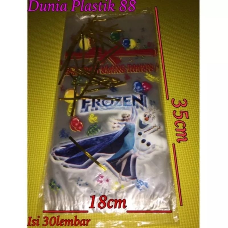 

PLASTIK BUNGKUS SNACK ULANG TAHUN KARAKTER FROZEN
