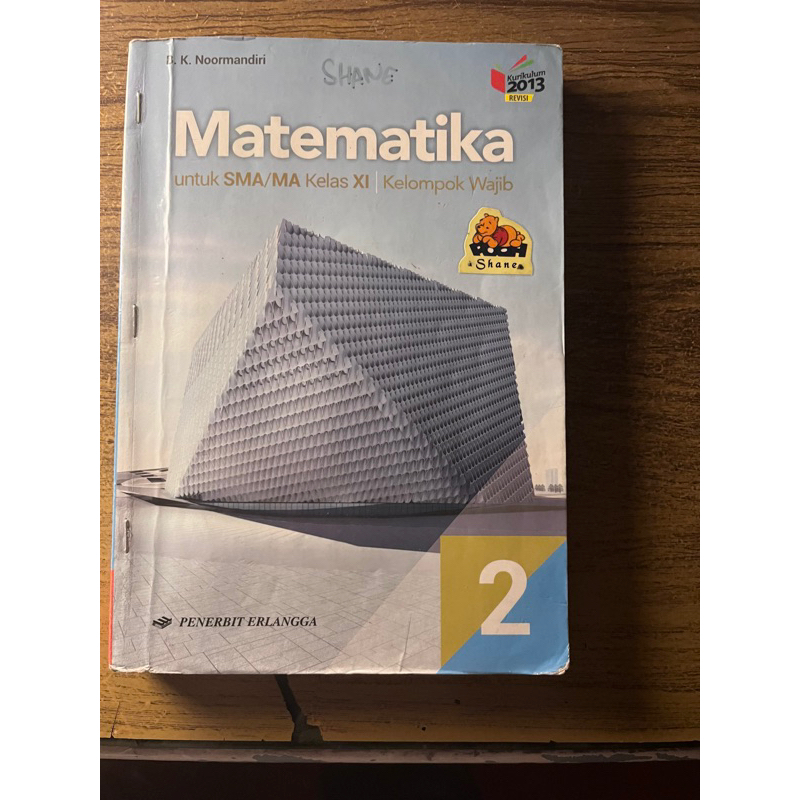 

Buku Matematika Wajib XI kelas 11 SMA Penerbit Erlangga