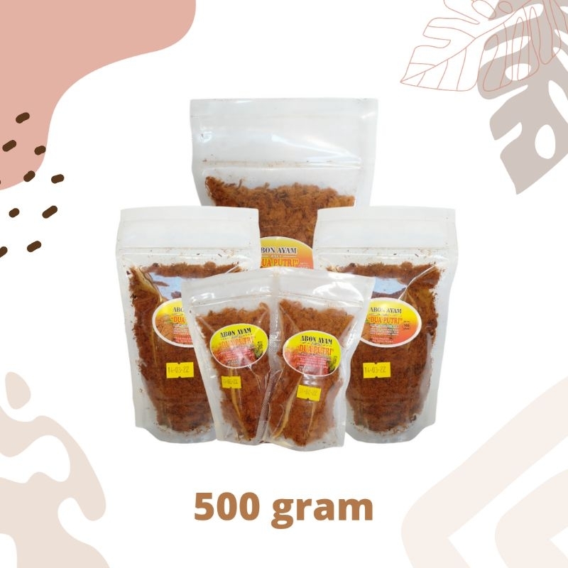 

Abon Ayam Asli Dua Putri 500 gram