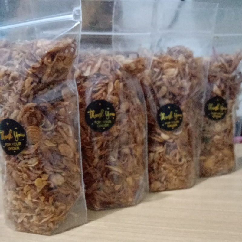 

Bawang Goreng asli tanpa tepung berat 100 gram