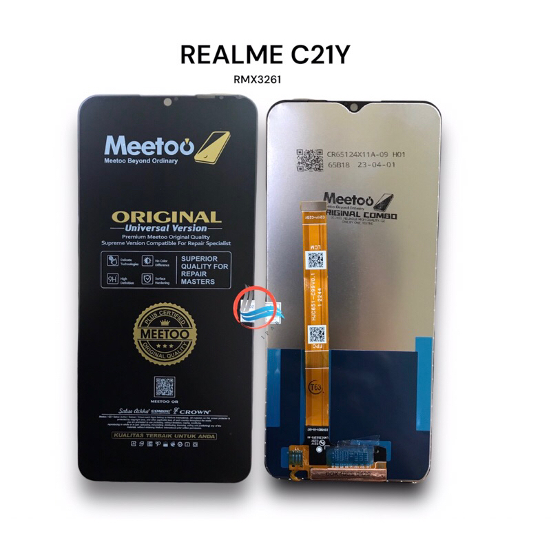 lcd realme c21y satu set touchreen original quality lcd realme c21y ori realme c21y kontras tajam se