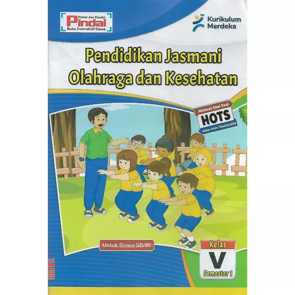 Buku LKS PJOK Kelas 5 SD/MI Kurikulum Merdeka Semester 1