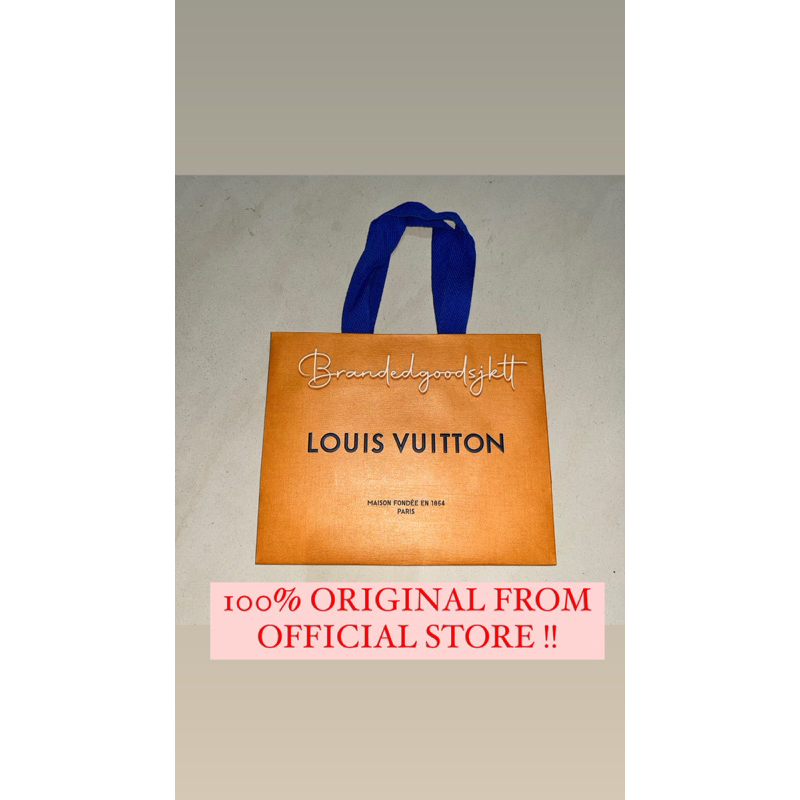 

PAPER BAG LOUIS VUITTON 100% ORIGINAL FROM STORE