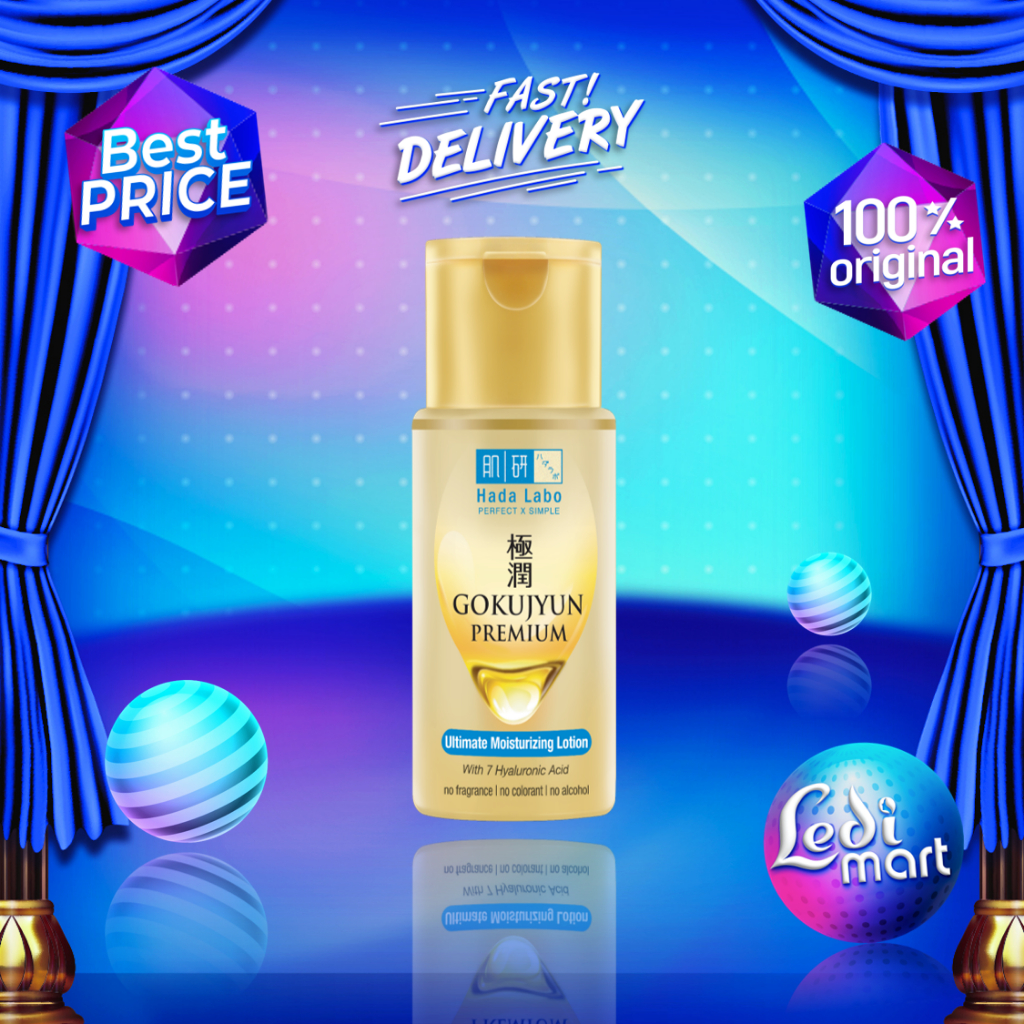 Hada Labo Gokujyun Premium Ultimate Moisturizing Lotion 100ml - Hadalabo Hydrating Toner - LM