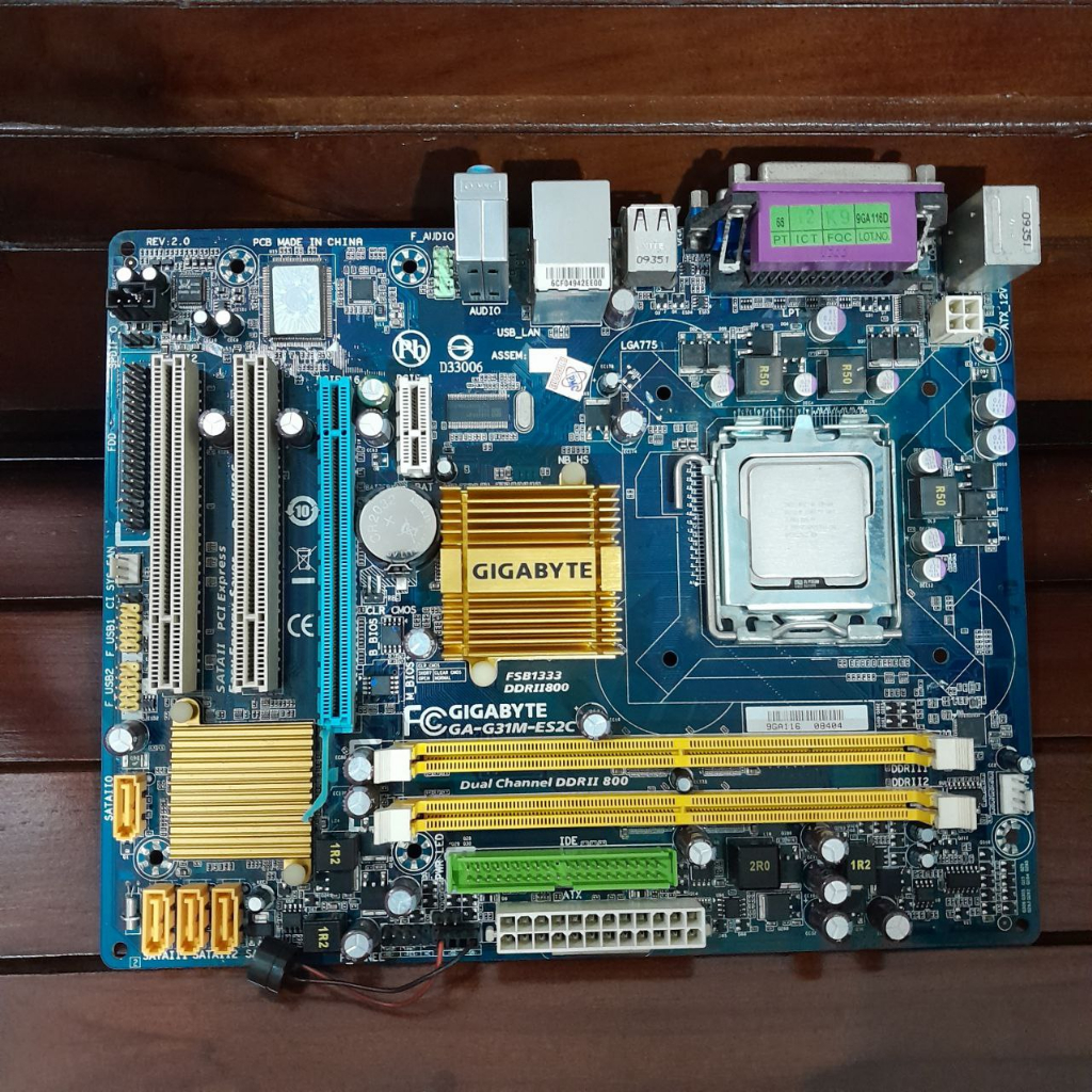 Jual Paket Motherboard, Mobo Gigabyte LGA 775