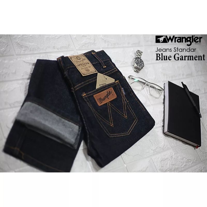 HARGA PROMO!!! Bisa (COD)CELANA PANJANG JEANS Wr3ngl3r STANDAR PRIA reguler fit murah-7