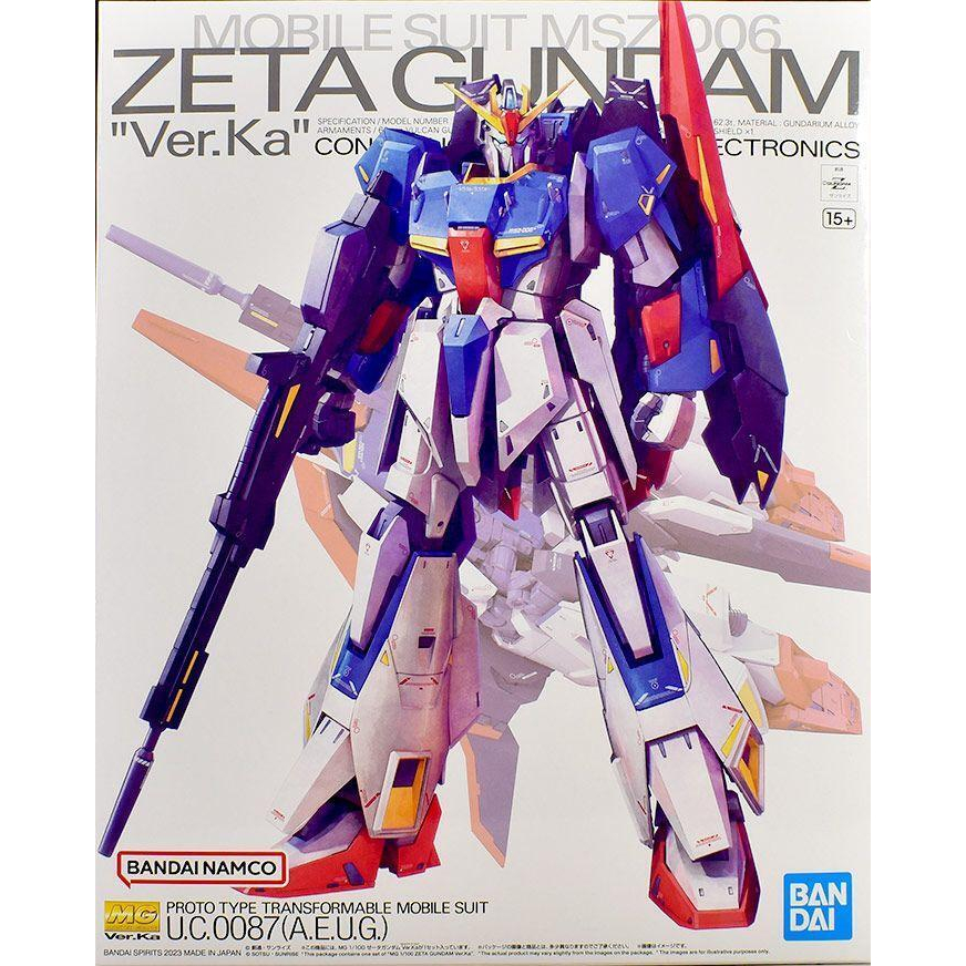 MG 1/100 MSZ-006 Z Zeta Gundam Ver. KA Bandai Namco