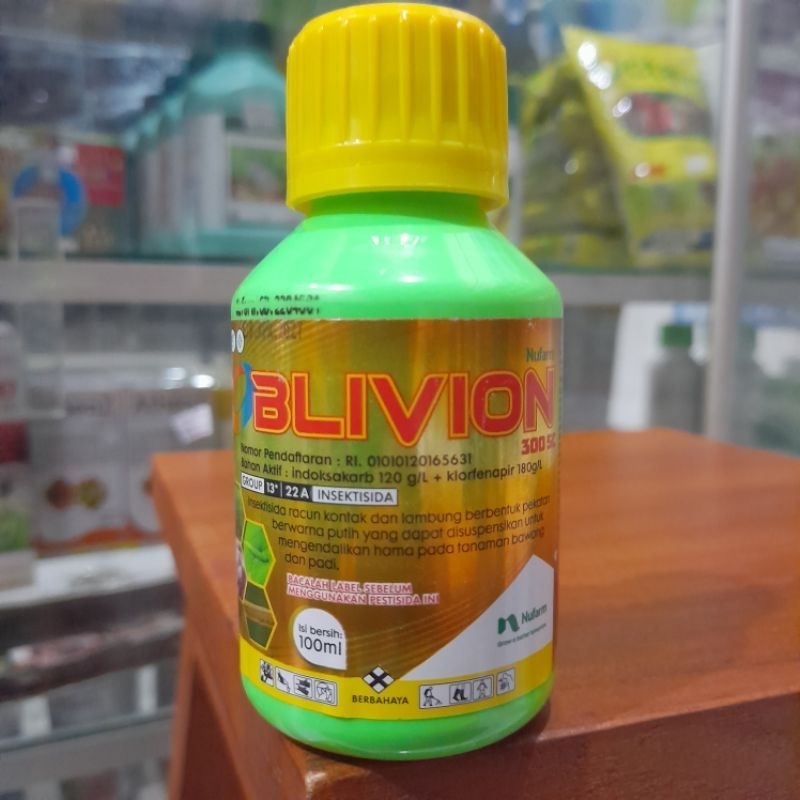 Insektisida OBLIVION 300SC 250ml bahan aktif : indosakarb 120g/l + klorfenapir 180g/l