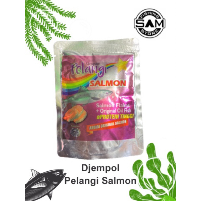 Umpan Pelangi Salmon