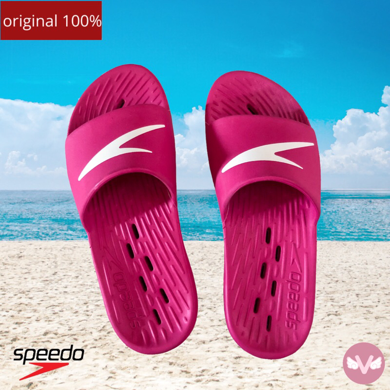 Speedo slides one pcs Swim Beach Sandal Renang Sandal Pantai Sandal Speedo Original 100% Sendal Spee