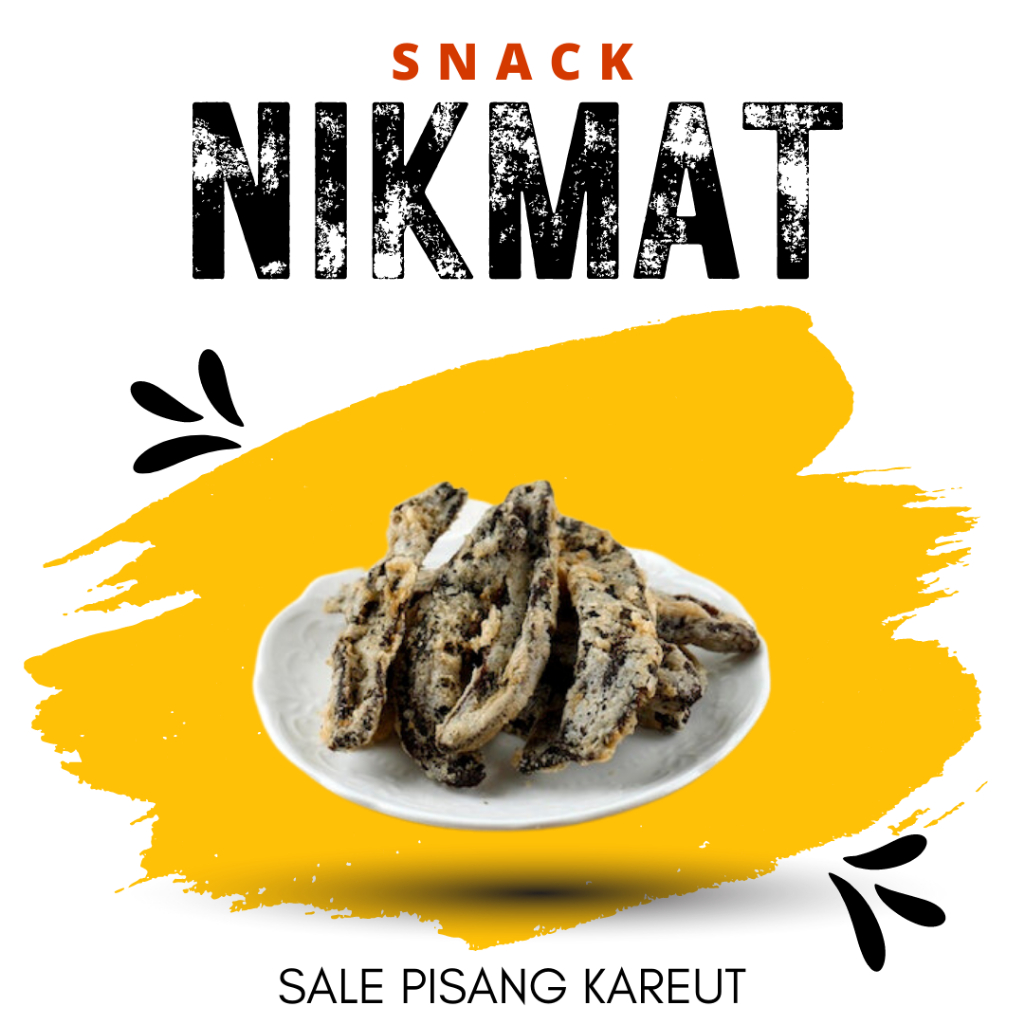 

[SNACK NIKMAT] Sale Pisang Kareut / Sale Pisang Kareet / Snack Ringan Manis / Camilan Manis