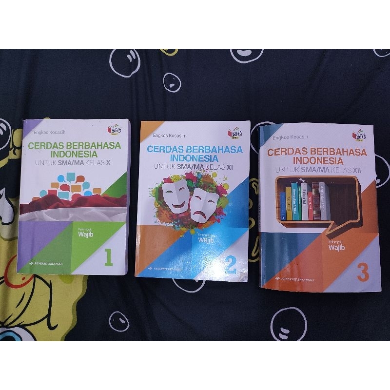 ERLANGGA CERDAS BERBAHASA INDONESIA KELAS 10,11,12