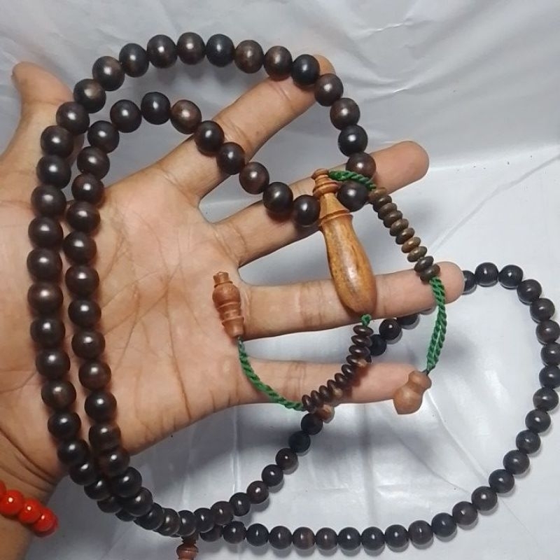 tasbih kayu stigi Wulung 10mm mati ngurak