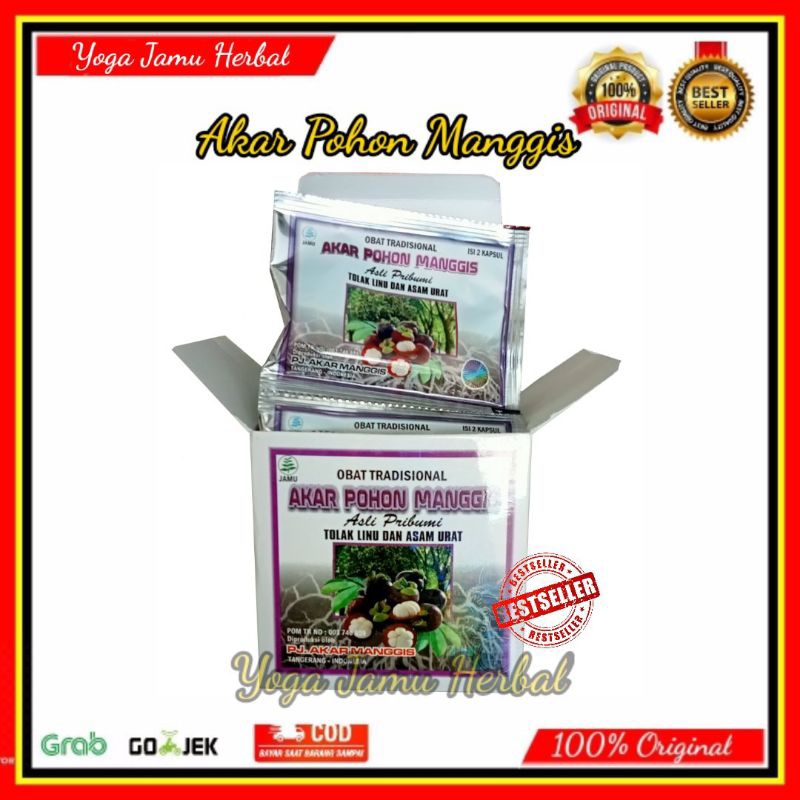 

Kapsul Akar pohon manggis original isi 20 sachet