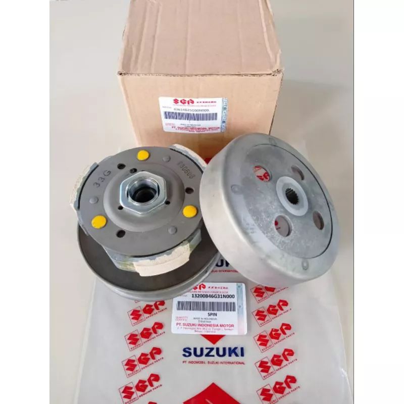 Pully Assy Set Suzuki Spin 125cc, Pully Skywave/Pully Skydrive SGP