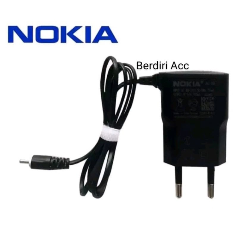 Casan Charger Nokia jadul lobang kecil original Nokia