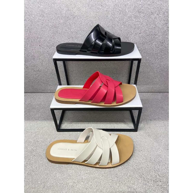 Sandal Flat Wanita Charles & Keith Original Store 0065