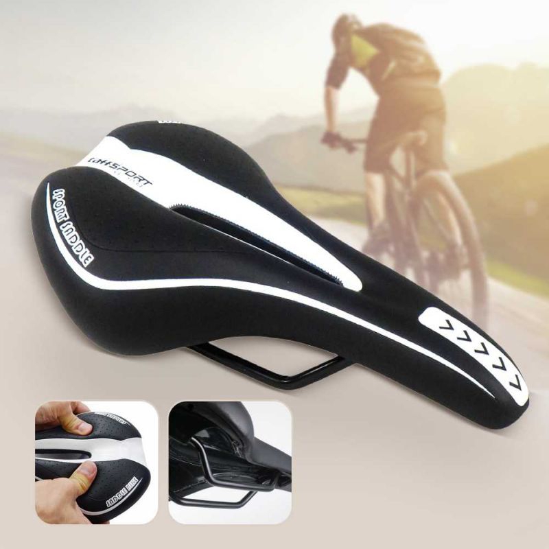 Sadel Sepeda MTB Empuk Bahan Kulit Sadle Mountain Bike Taffsport