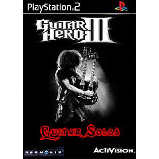 Kaset ps2 Guitar Hero 3 Guitar Solos