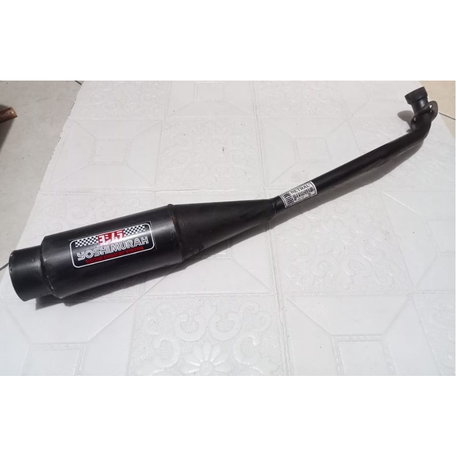 Knalpot Bising Knalpot Racing Yoshimura Knalpot Racing Yoshimura Black Yoshimura