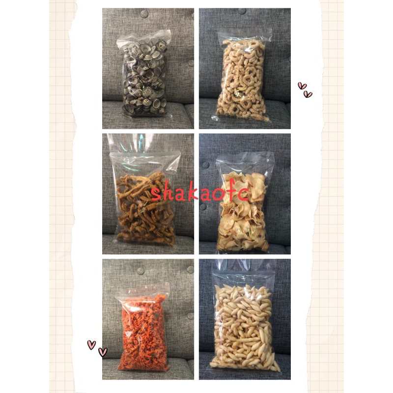 

snack kiloan/jajan murah/kacang campur/usus/kripik udang/