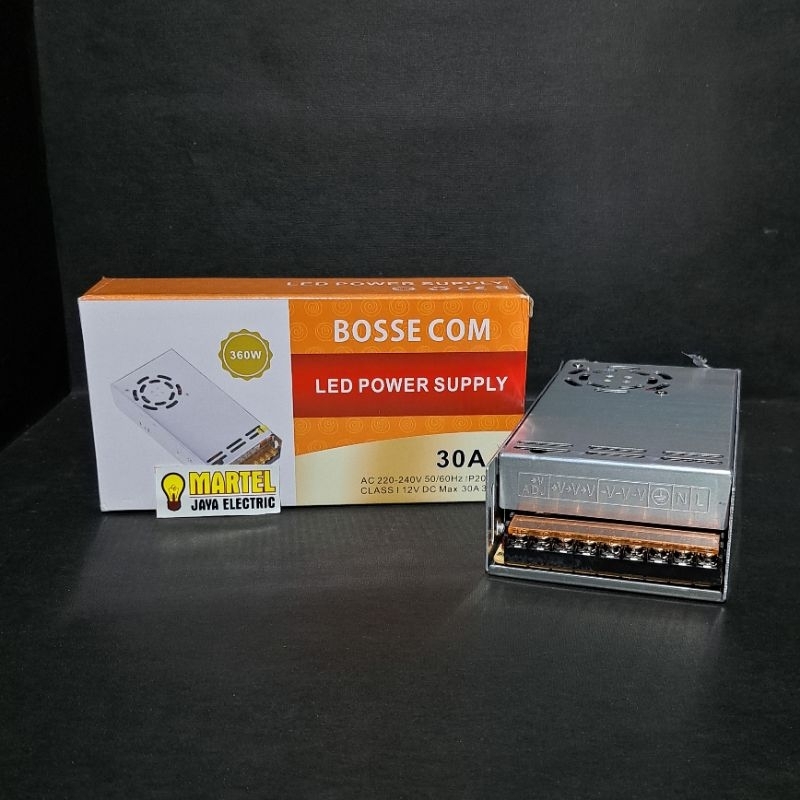 Power supply strip led bossecom / trafo cctv 30A