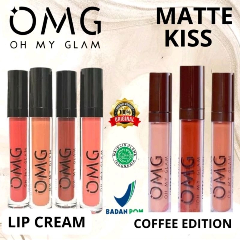 OMG Oh My Glam Lipstik Lipcream