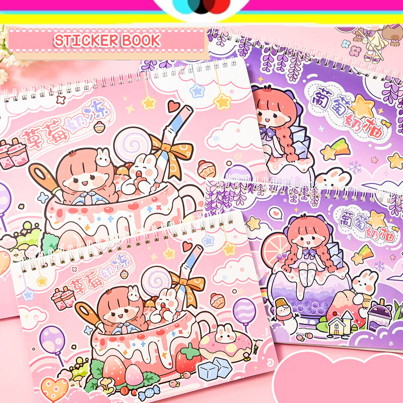 

FREE 2 LEMBAR STICKER WASHI UKURAN A5 BUKU STICKER RING 2 SISI UKURAN A5 (142mm x 210mm) STICKERS BOOK BINDER @dbestwallpaper