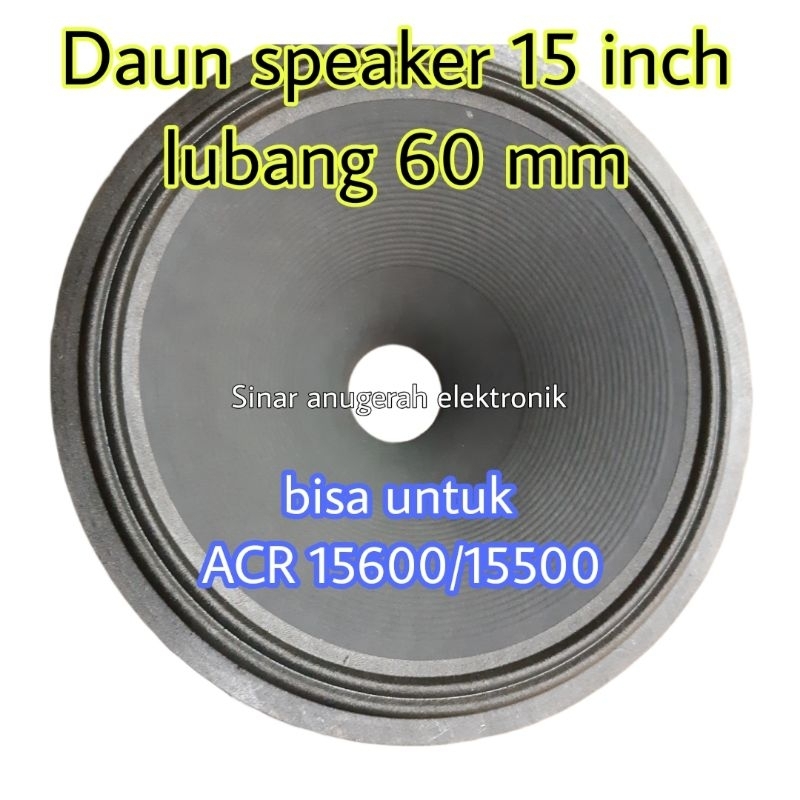 paket isi banyak Daun speaker acr 15600 15500 black lubang 60 mm