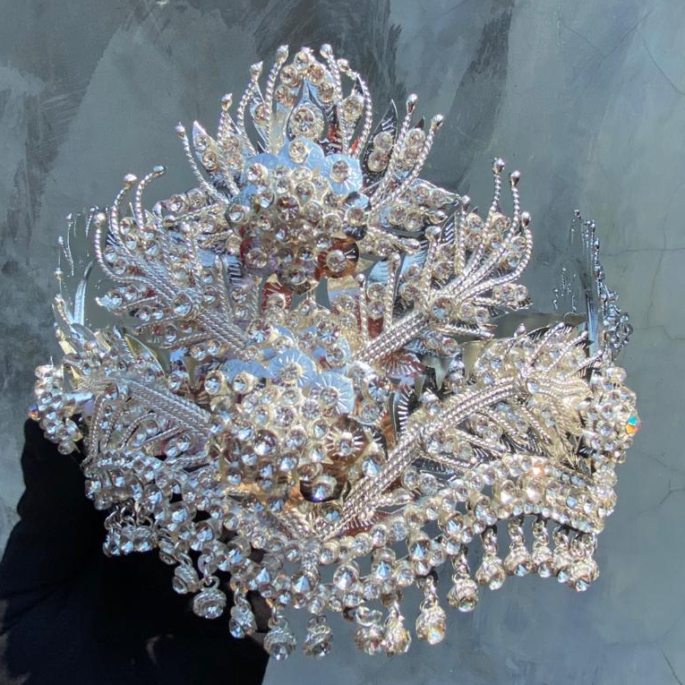 Siger Sunda Adi Rustana Versi 2/mentul/Kembanggoyang/Jurai/Rumbai/Juntai/set manten/siger sunda peng