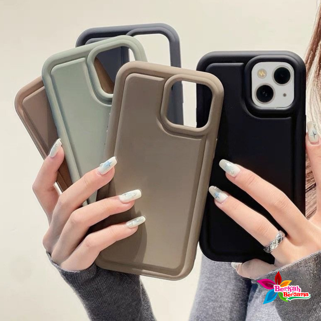 CASE SILIKON DELUXE MATTE MACARON FOR VIVO Y02 Y12 Y15 Y17 Y15S Y01 Y16 Y02S Y20 Y12S Y21S Y21T Y32 Y33S Y22 Y30 Y50 Y35 Y71 Y81 Y91 Y93 Y95 Y91C Y1S V5 V5S V5 LITE Y66 V25 V25E V27 PRO V27E IQOOZ7S Z7 5G BB8705