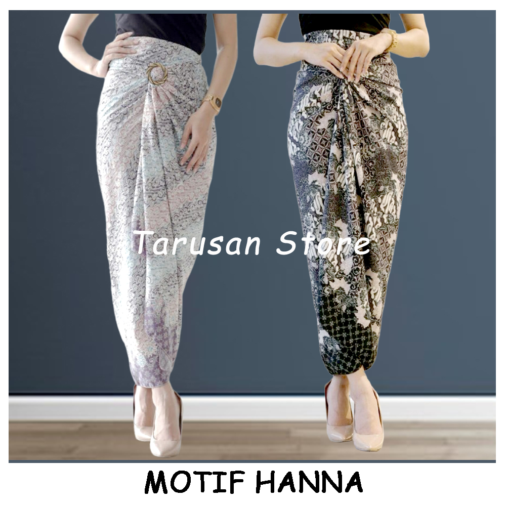 Rok Lilit Batik Motif Hanna Rok Bawahan Kebaya Rok Serut Rok Batik Bawahan Kebaya Rok Wisuda