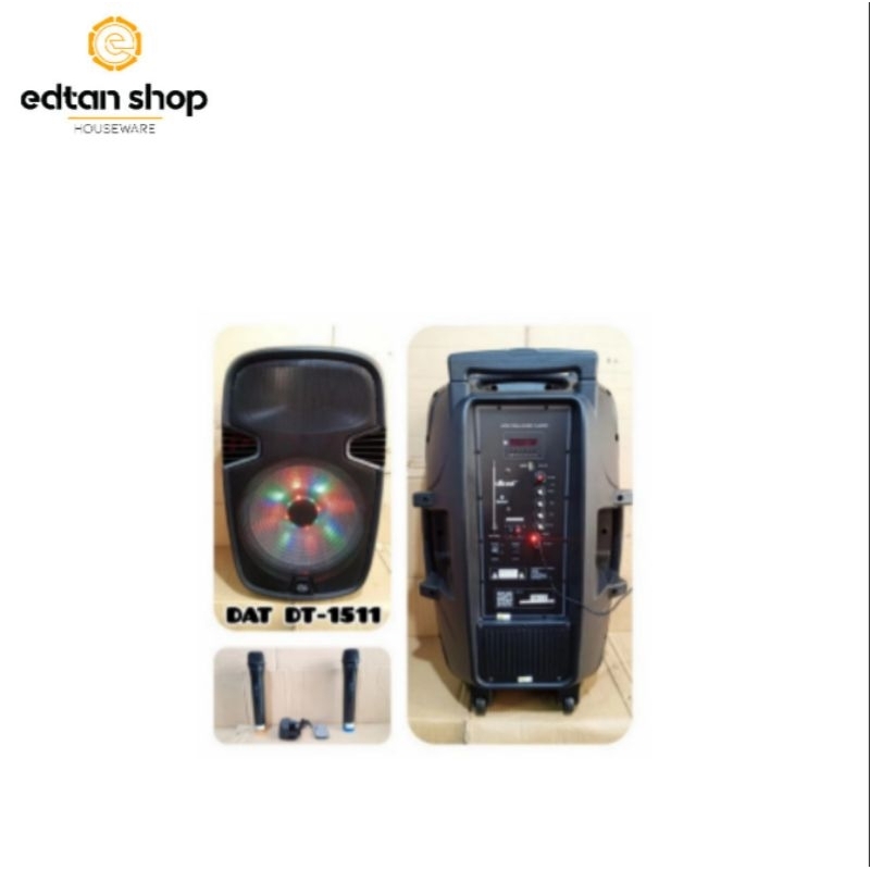 Speaker Trolley DAT DT-1511 Eco wireless Bluetooth Speaker 15inch