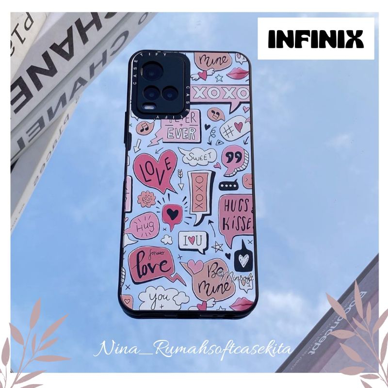 CASETIFY XOXO PINKY INFINIK SMART 7
