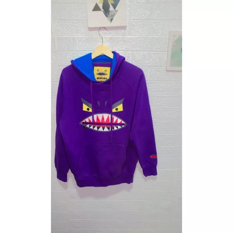 Hoodie Elstinko Purple barang istimewa