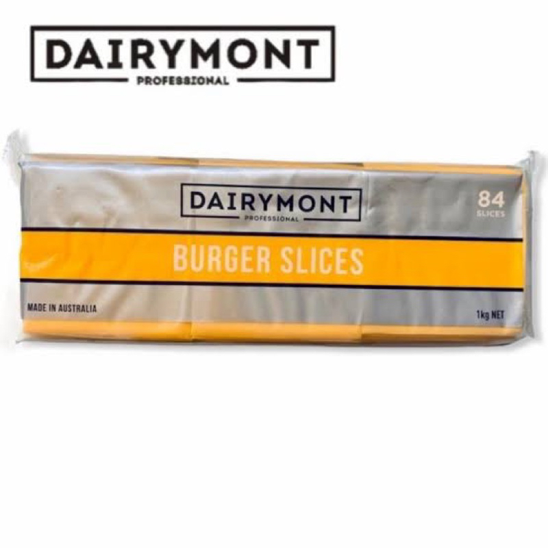 Dairymont keju Slice kemasan 1kg / Keju Burger slice / Keju mulur / Keju mealting